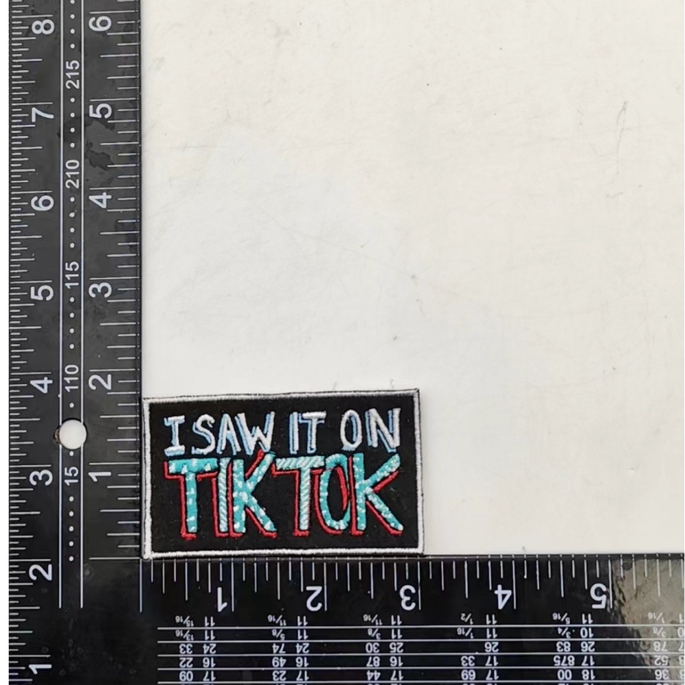 Embroidered Iron On Patch - Picture 4 of 5